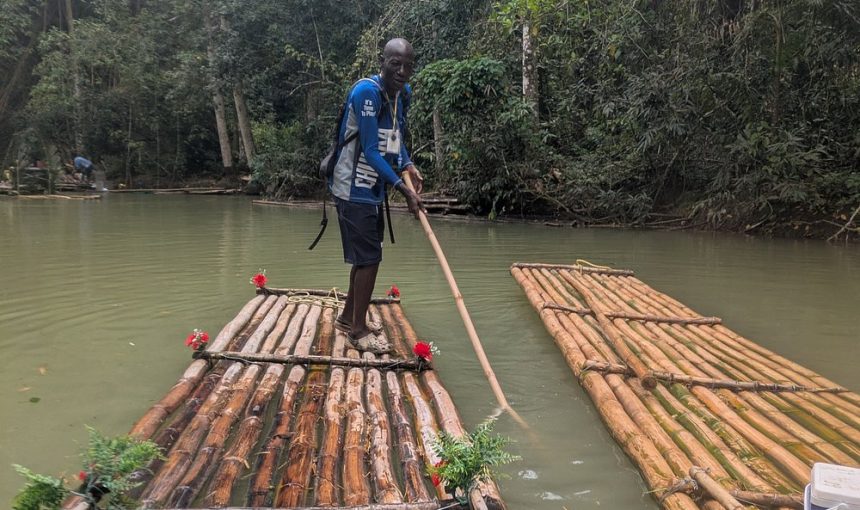 Jamaica Bamboo Rafting Experience with Lime Stone Massage